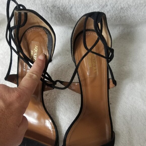 PRICE DROP-Aquazzura strappy ankle heels - Picture 7 of 8